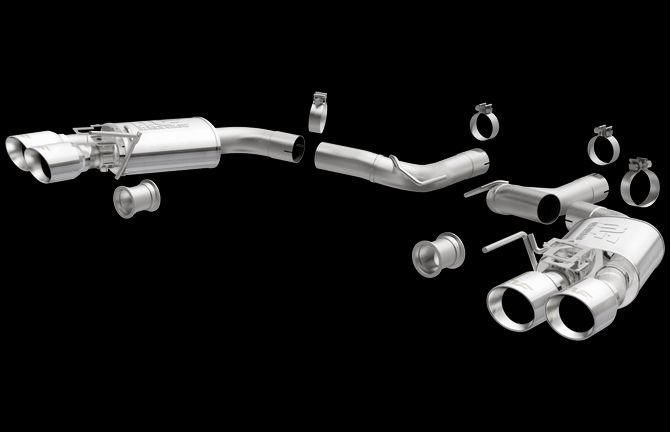 Competition Series Stainless Axle-Back Exhaust System