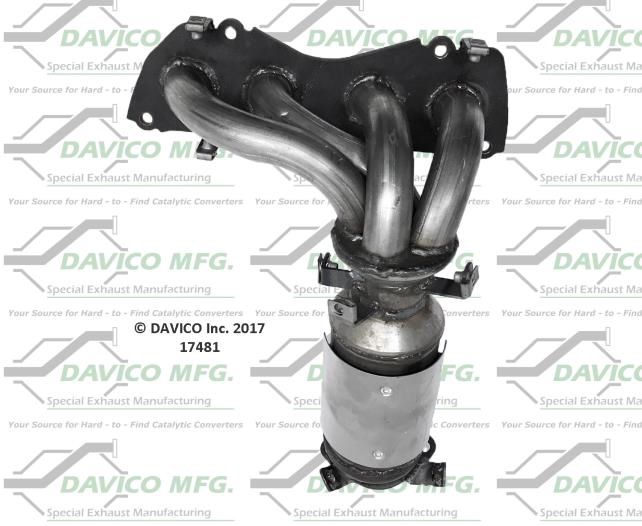 2010-2011 Toyota Camry 2.5L Front Manifold Converter